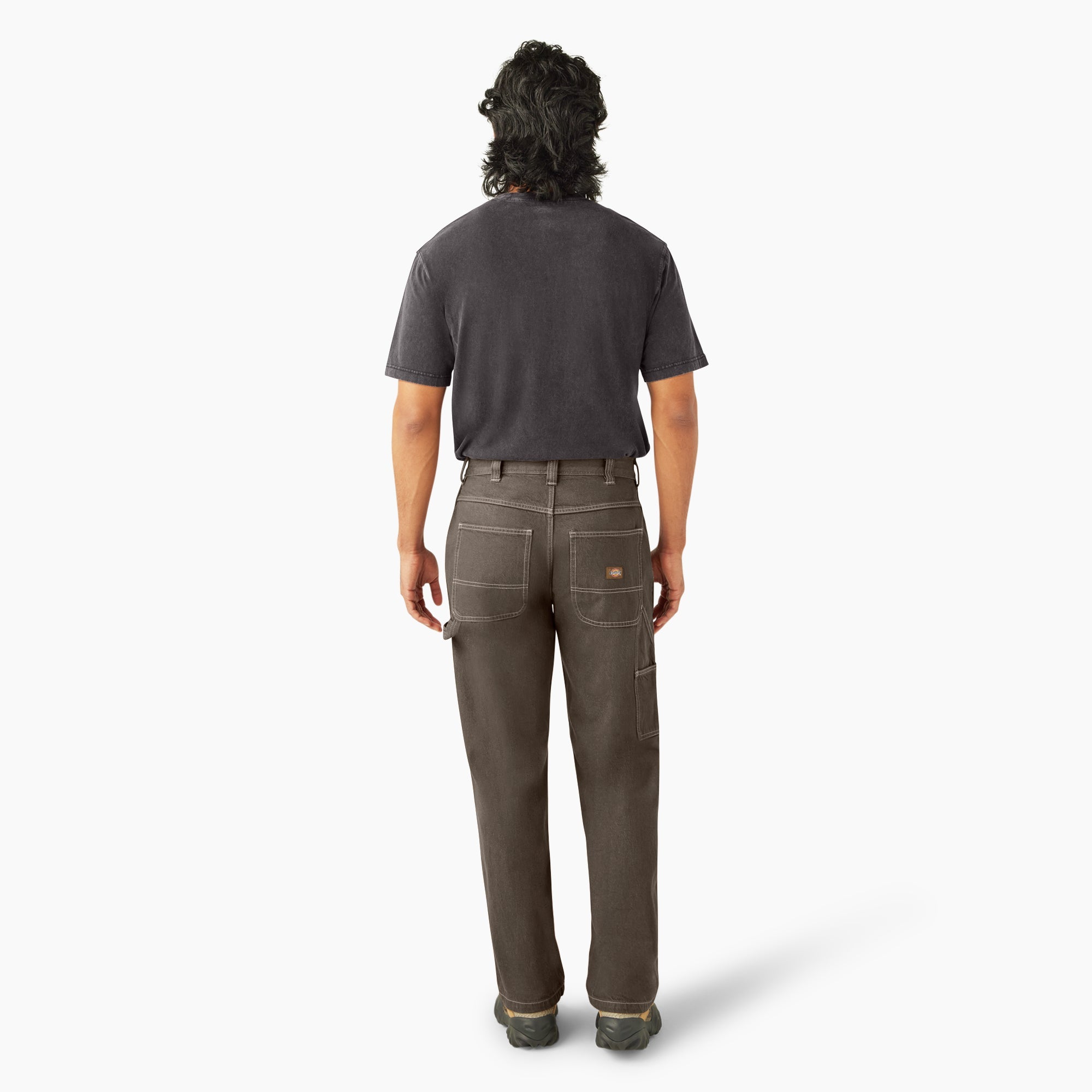 "Loose Fit Utility Jeans"
