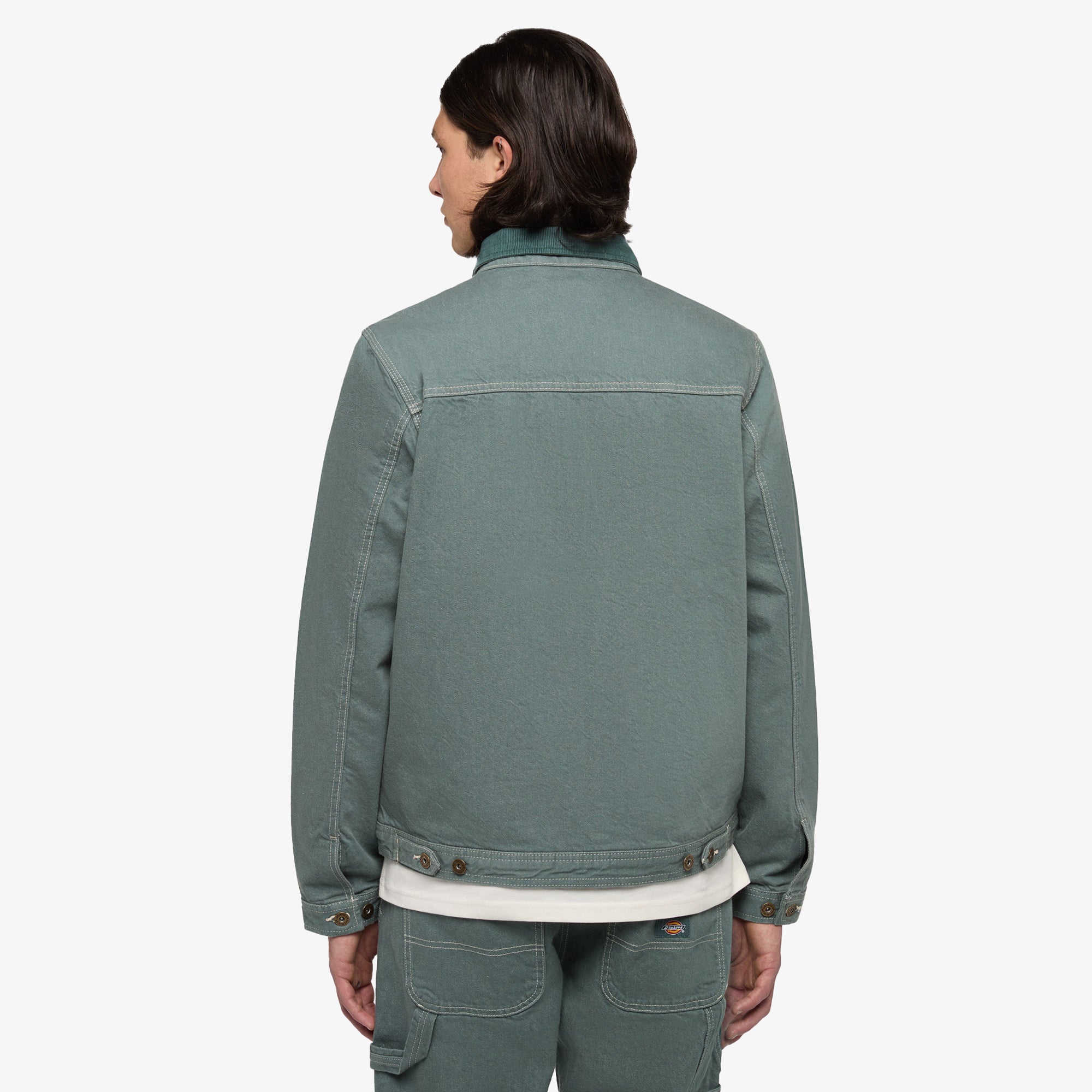 "Flannel Lined Denim Jacket"