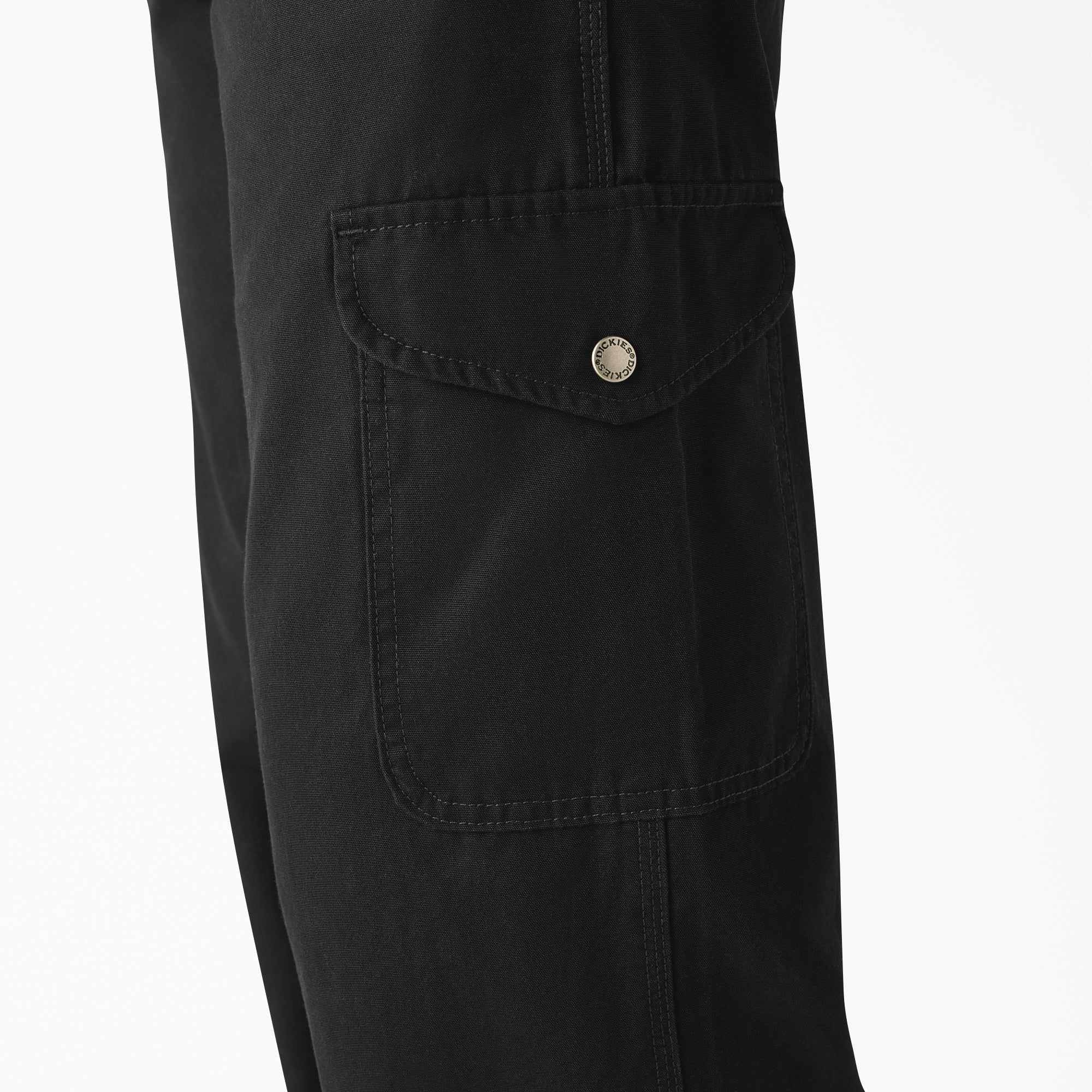 "Women's Relaxed Fit Duck Canvas Cargo Pants"