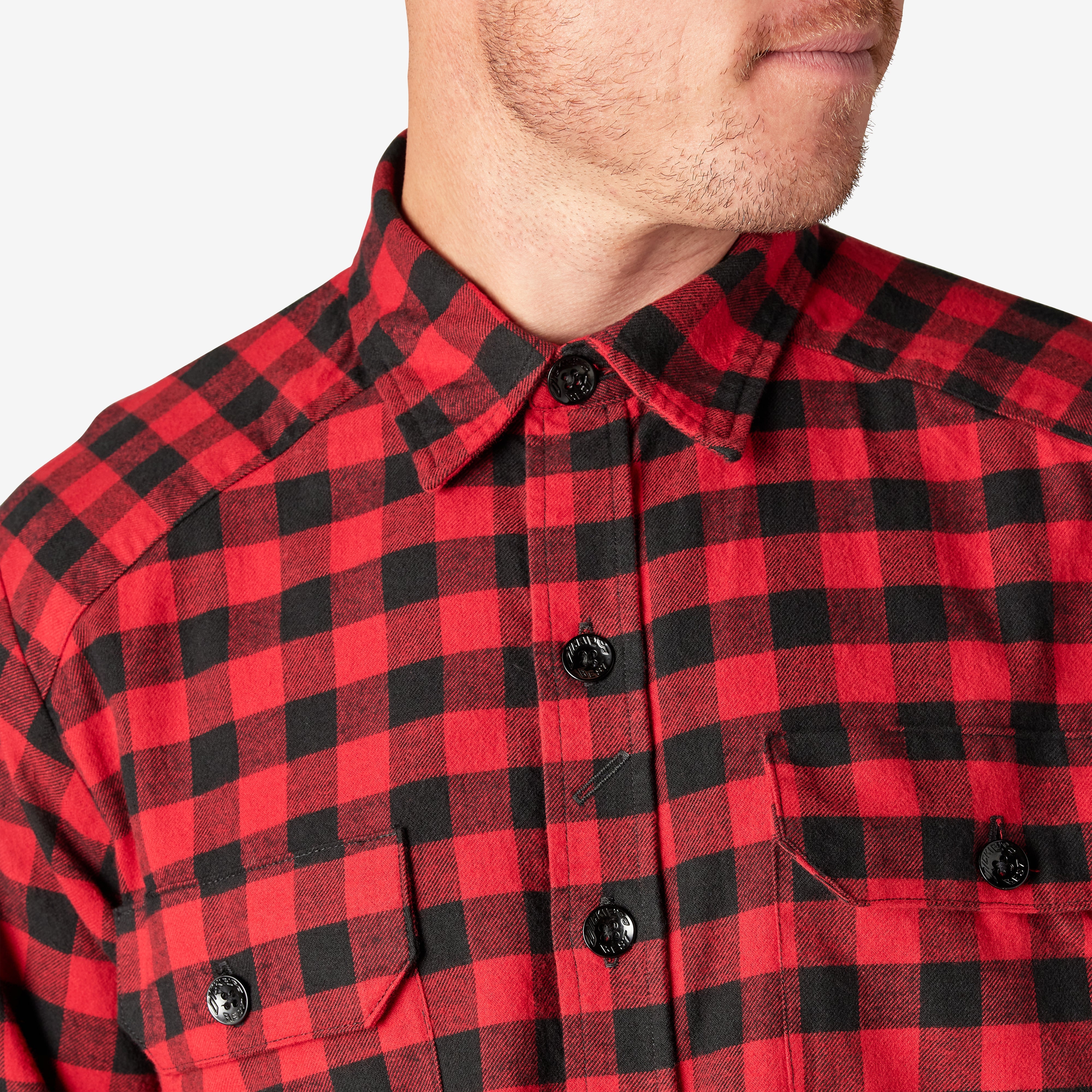 "Dickies 1922 Buffalo Check Flannel Shirt"