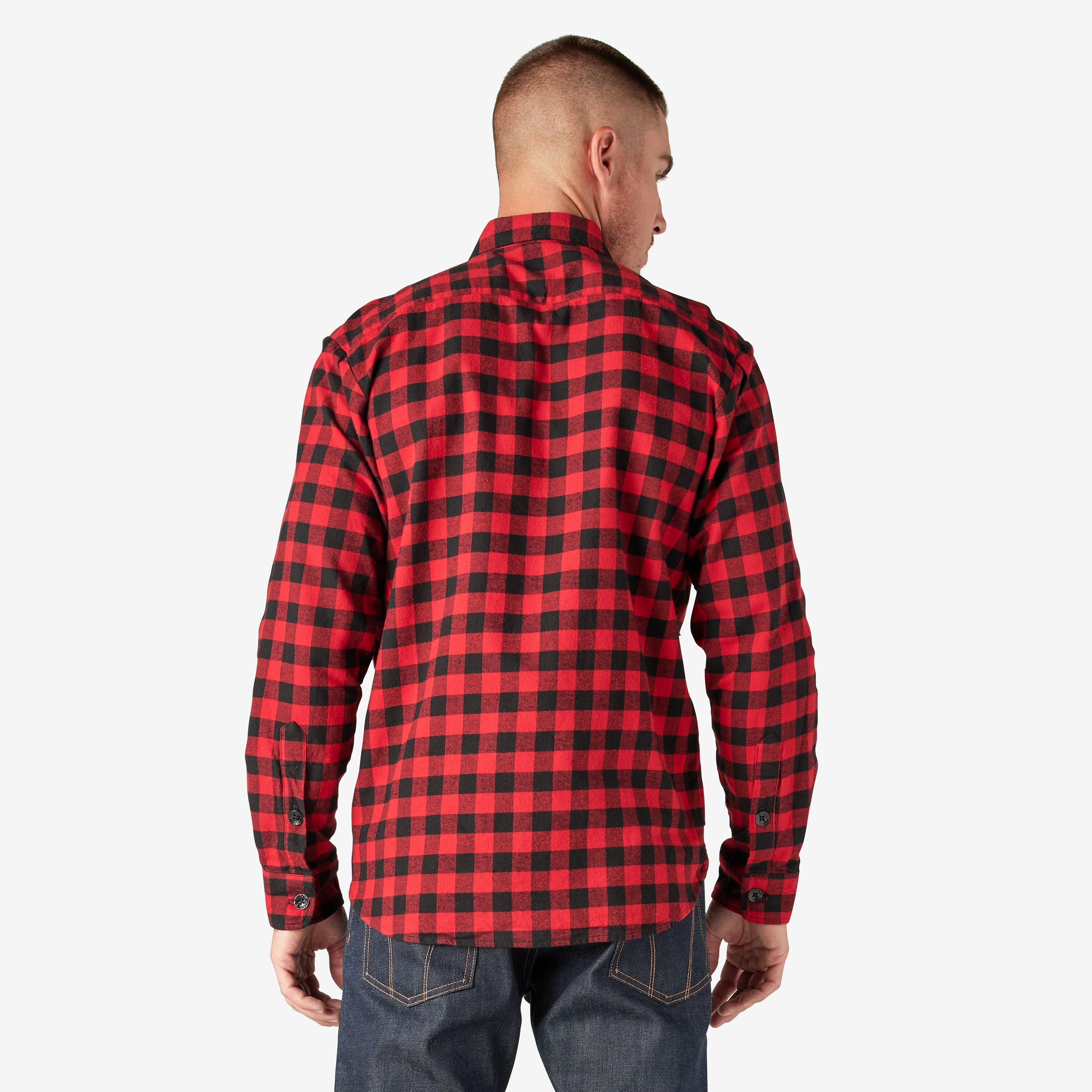 "Dickies 1922 Buffalo Check Flannel Shirt"