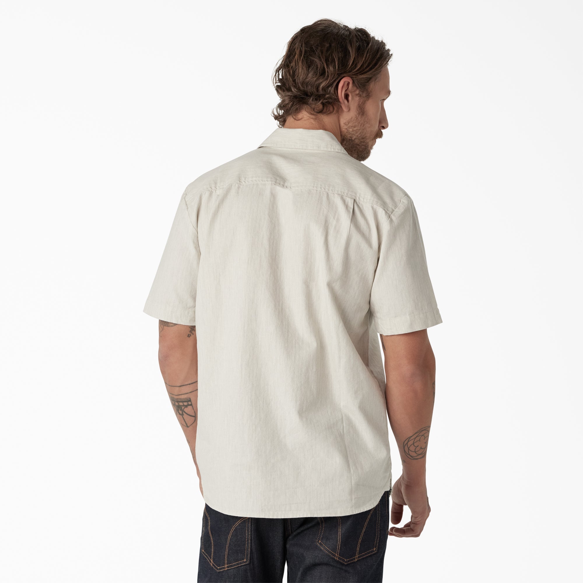"Dickies 1922 Short Sleeve Textured Weave Shirt"