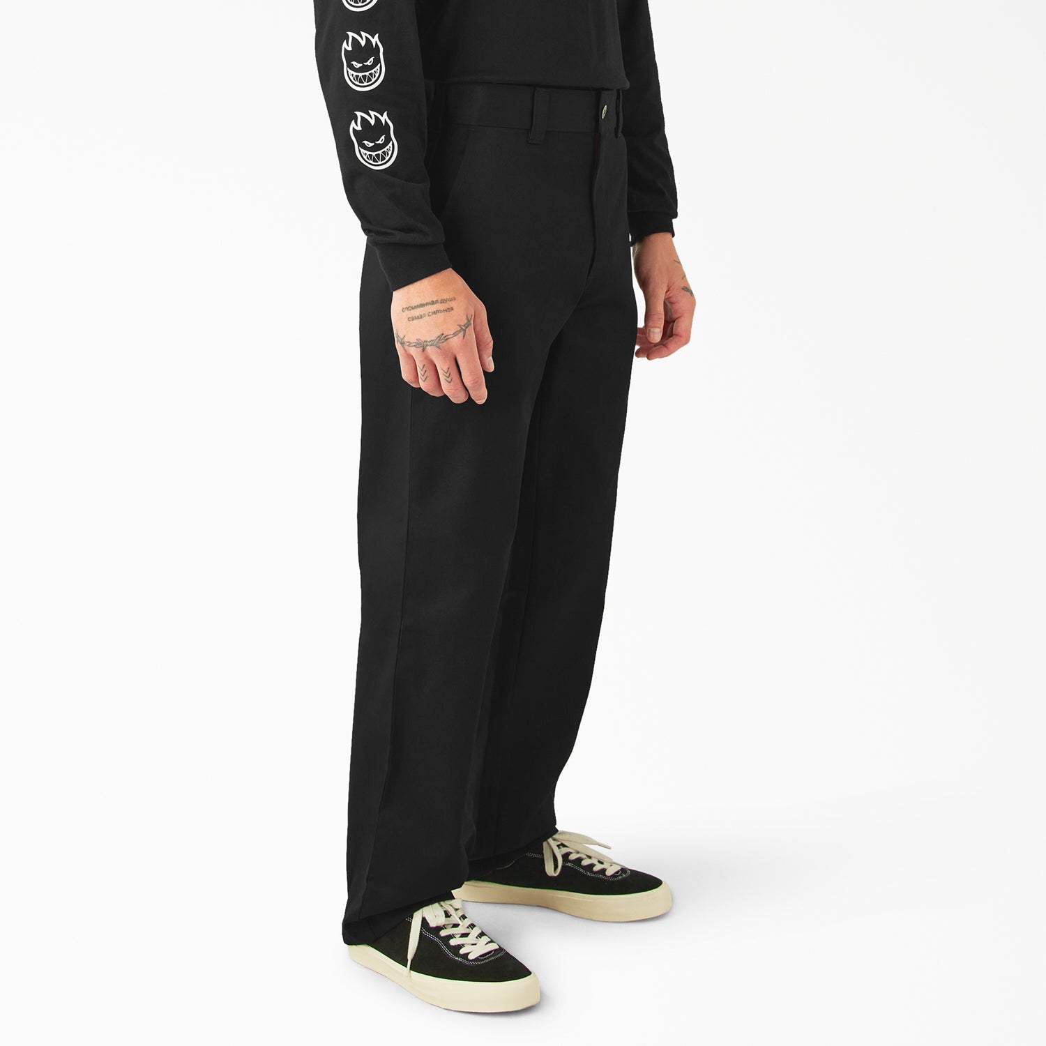 "Dickies X Spitfire Flannel Cuff Pants"