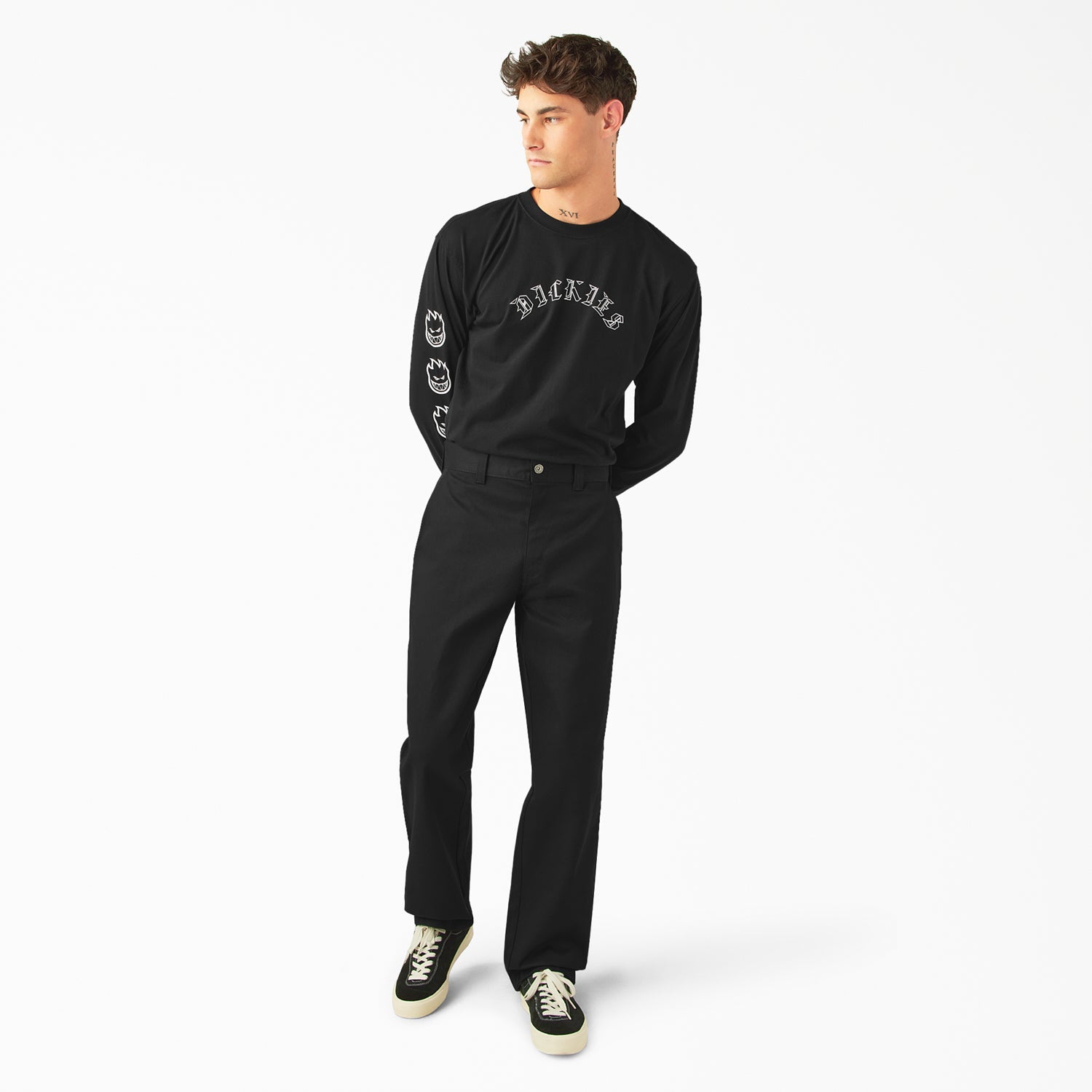 "Dickies X Spitfire Flannel Cuff Pants"