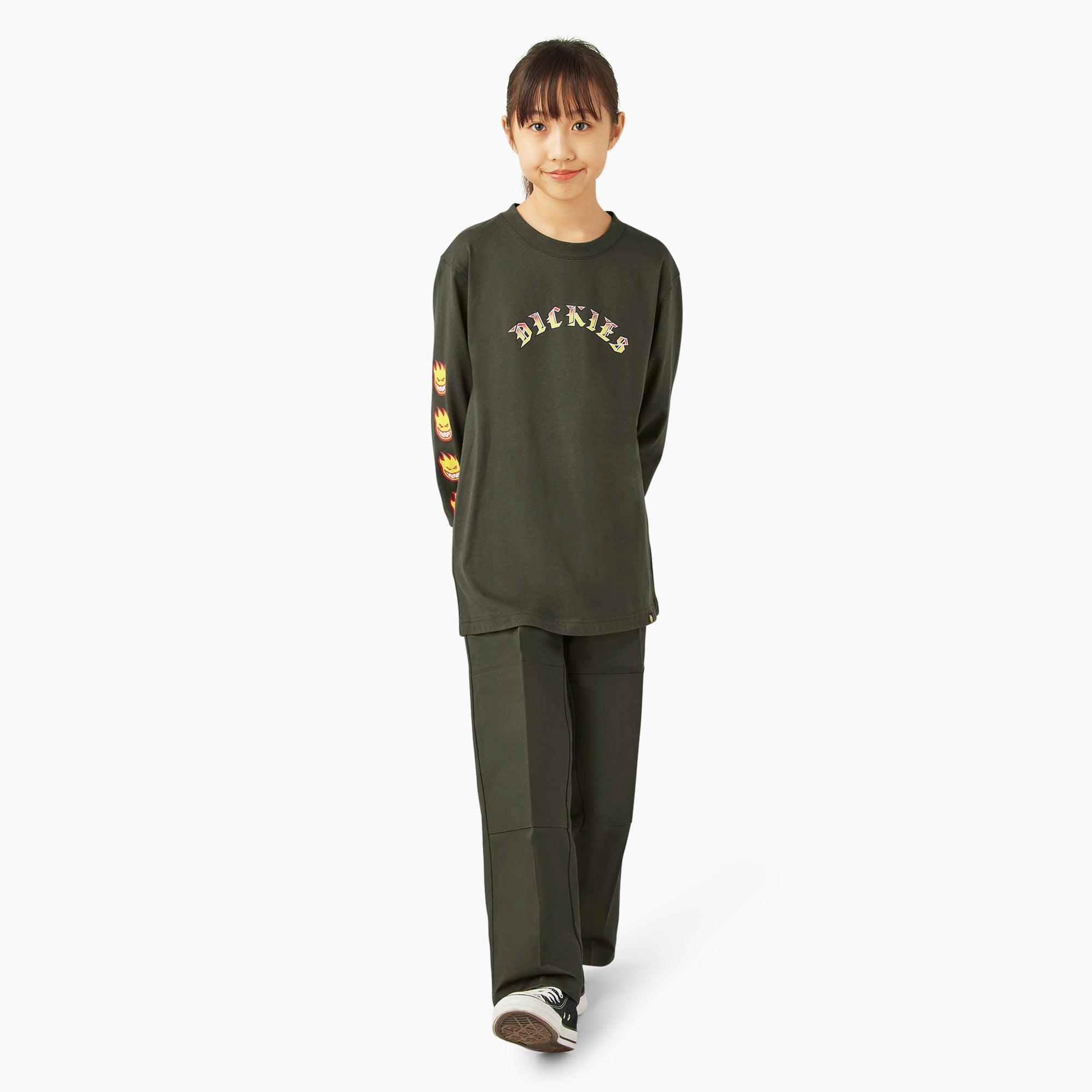 "Dickies X Spitfire Kids' Long Sleeve T-Shirt"