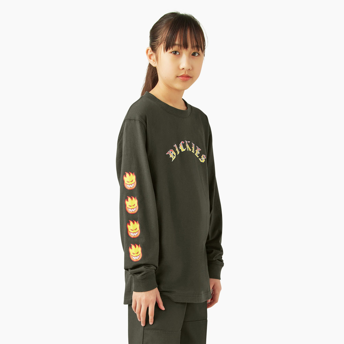 "Dickies X Spitfire Kids' Long Sleeve T-Shirt"