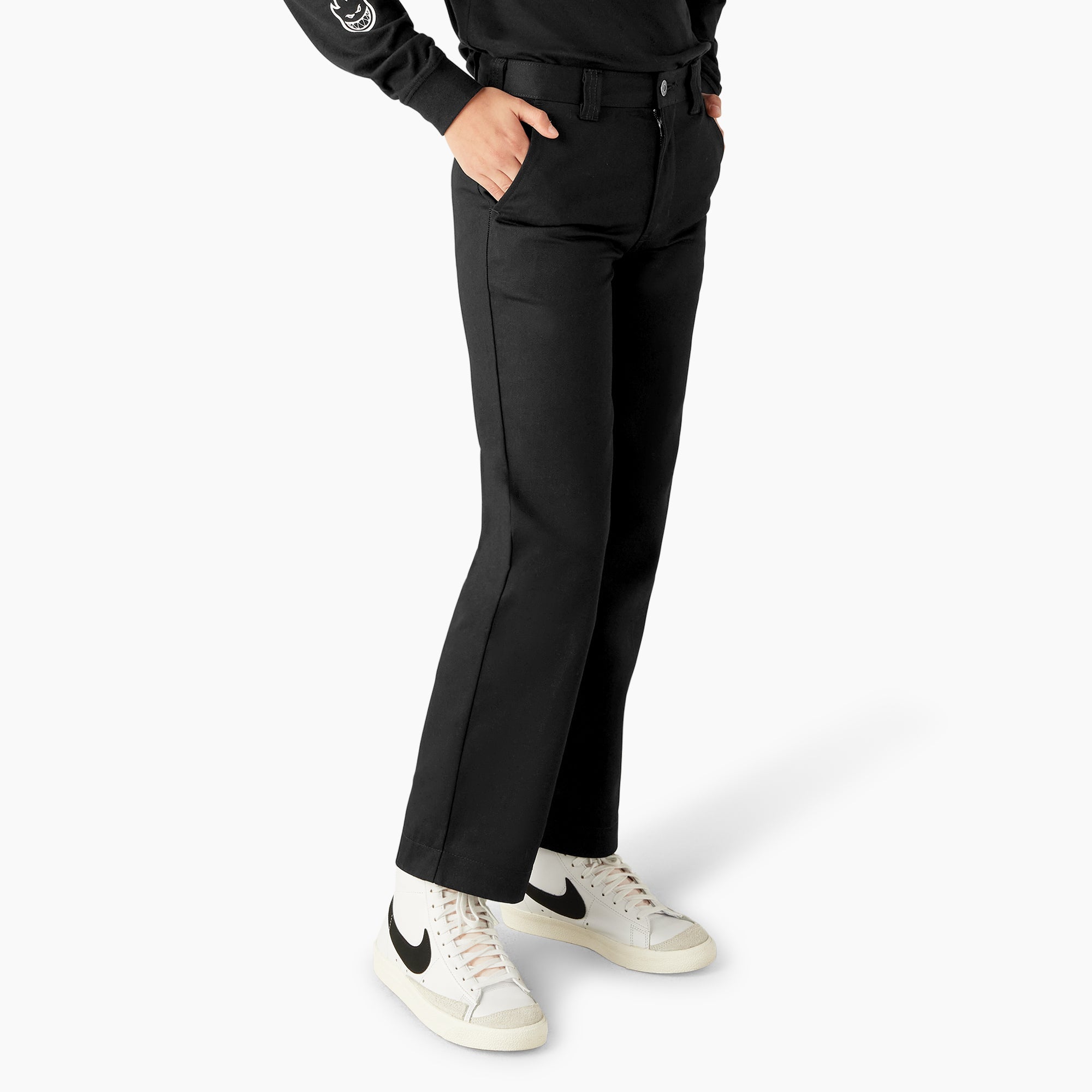 "Dickies X Spitfire Kid's Flannel Cuff Pants"