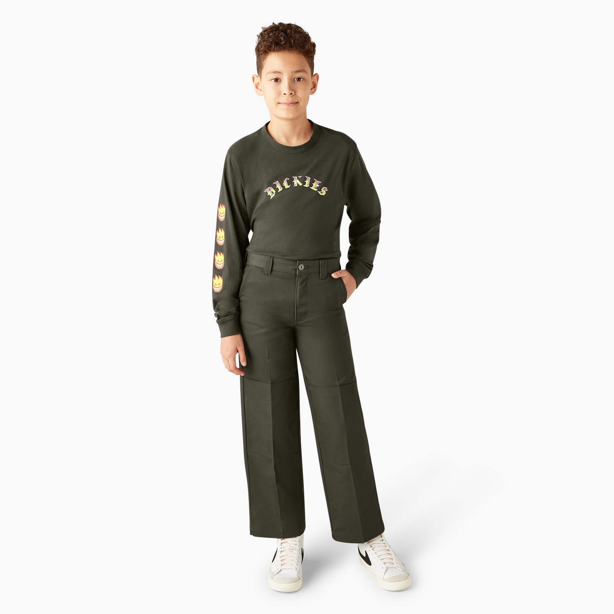 "Dickies X Spitfire Kid's Double Knee Pants"