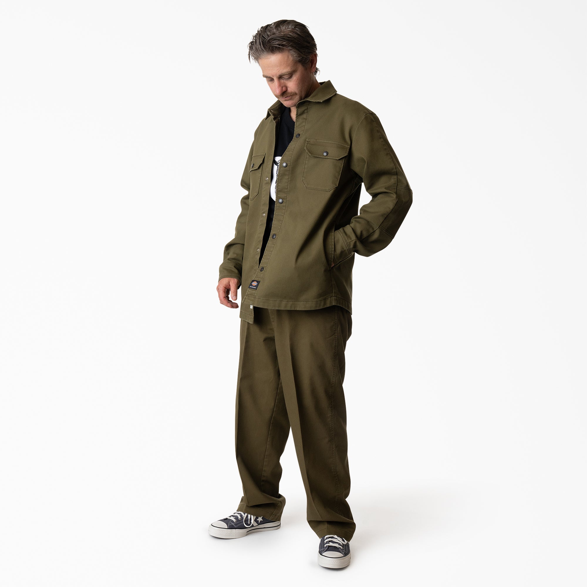 "Mike Anderson Loose Fit Work Pants"