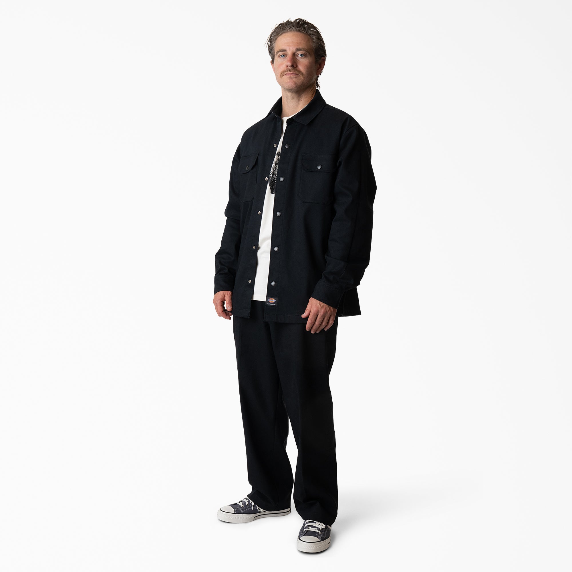 "Mike Anderson Lined Shirt Jacket"