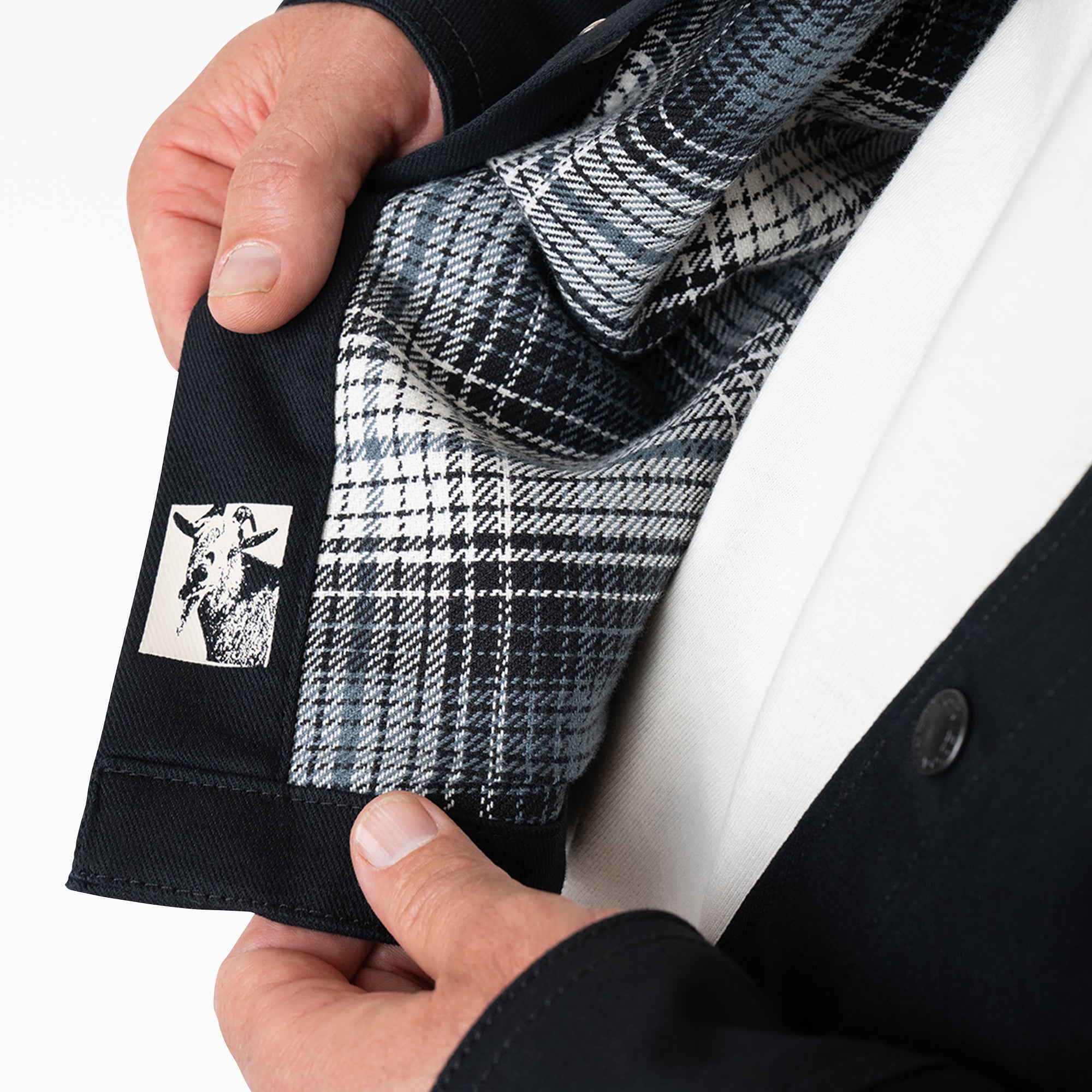 "Mike Anderson Lined Shirt Jacket"