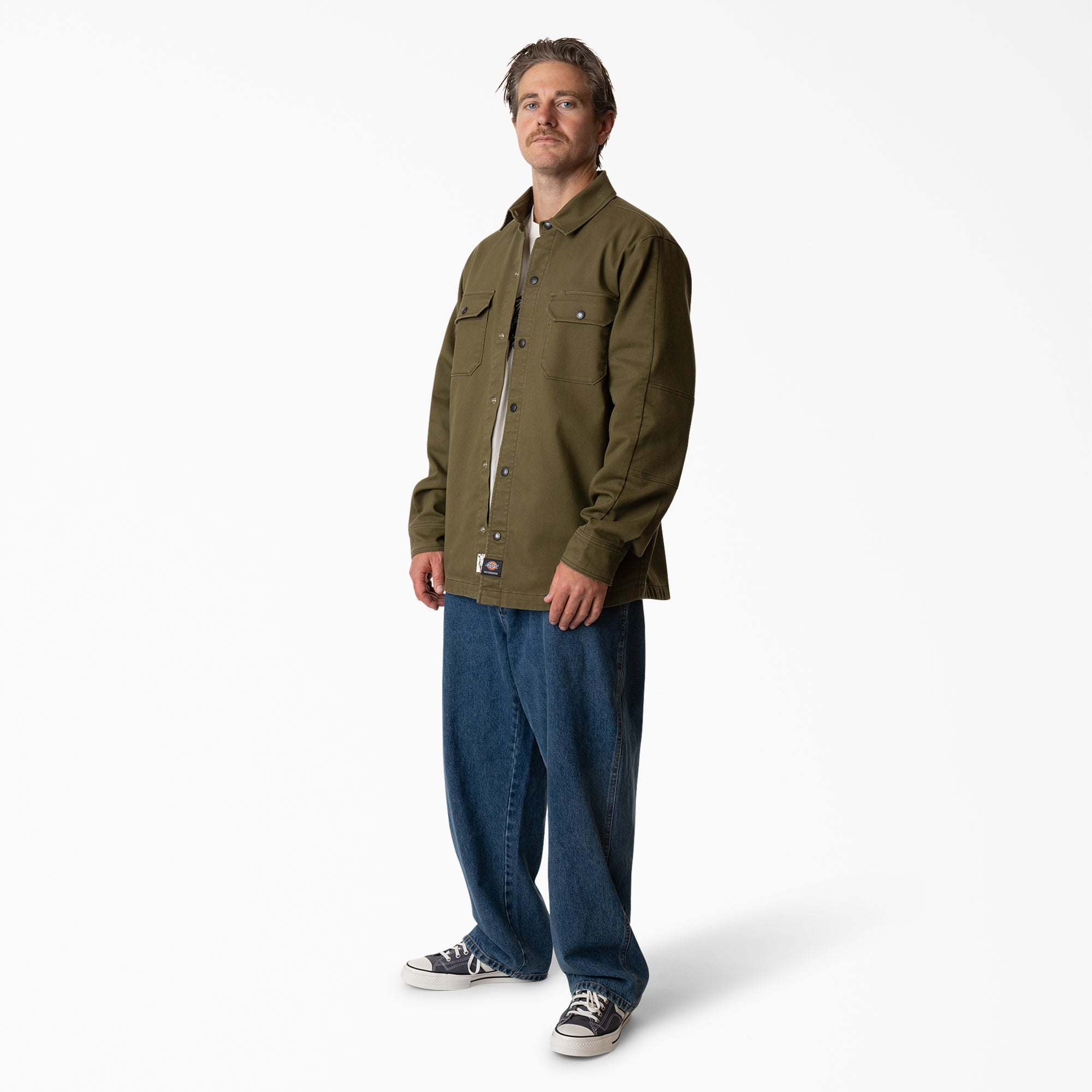 "Mike Anderson Lined Shirt Jacket"