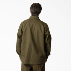 "Mike Anderson Lined Shirt Jacket"