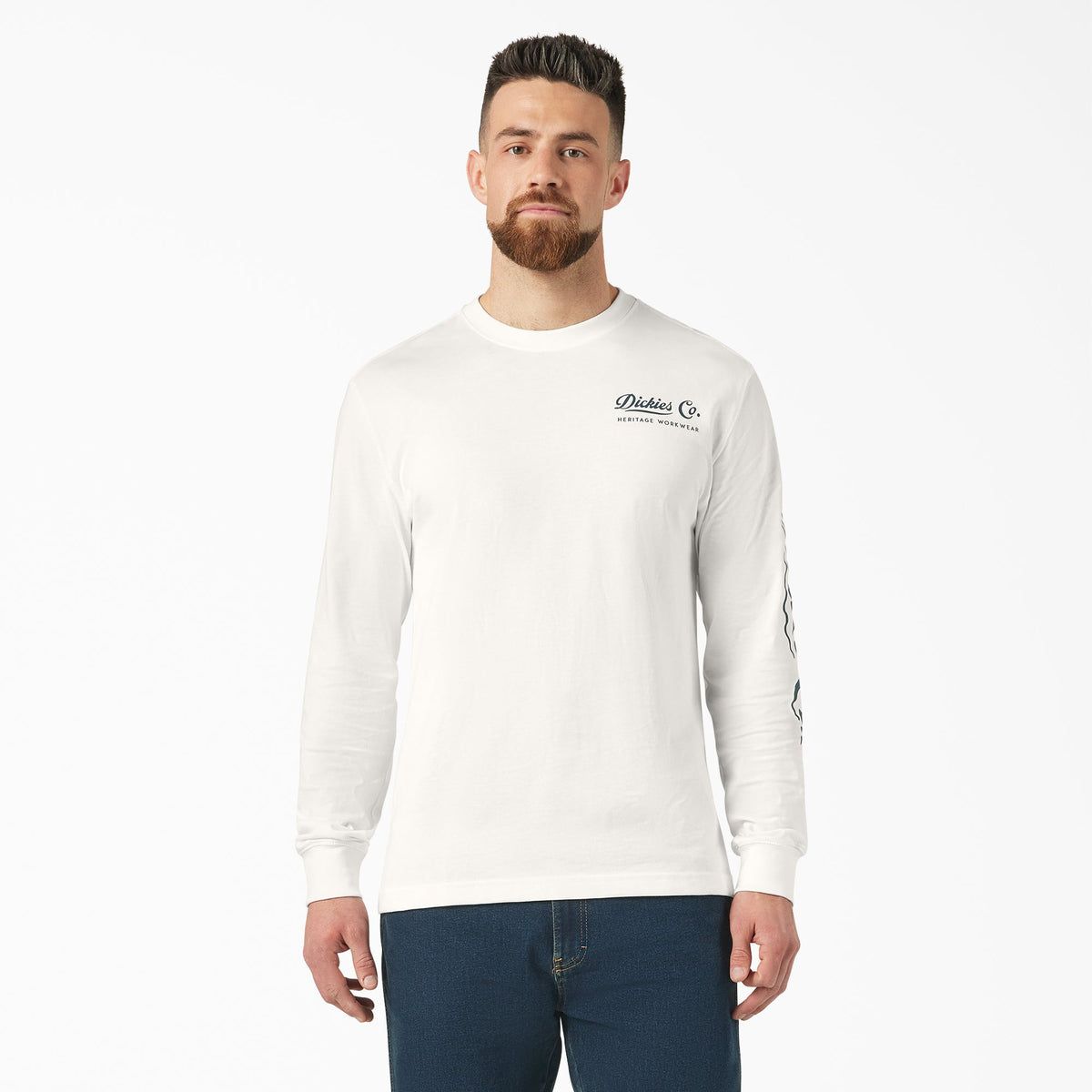 "Heritage Workwear Long Sleeve T-Shirt"