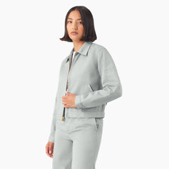 "Women's Unlined Cropped Eisenhower Jacket"