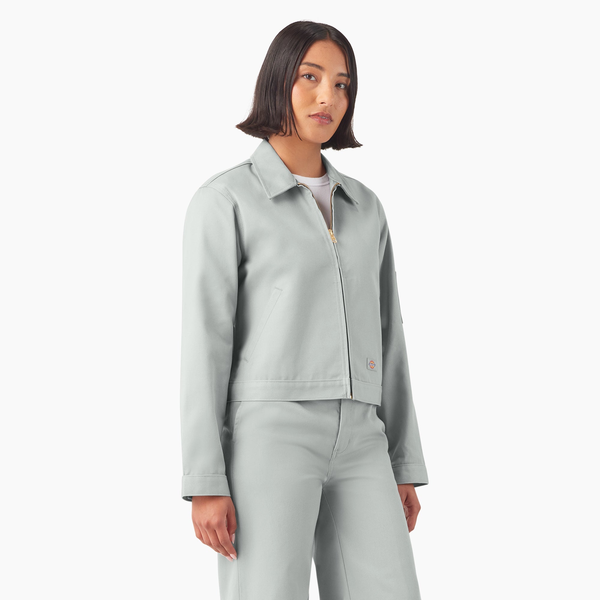 "Women's Unlined Cropped Eisenhower Jacket"