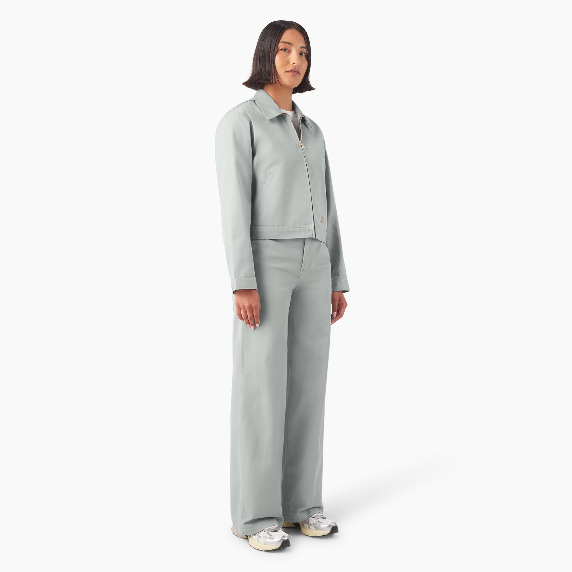 "Women's Unlined Cropped Eisenhower Jacket"