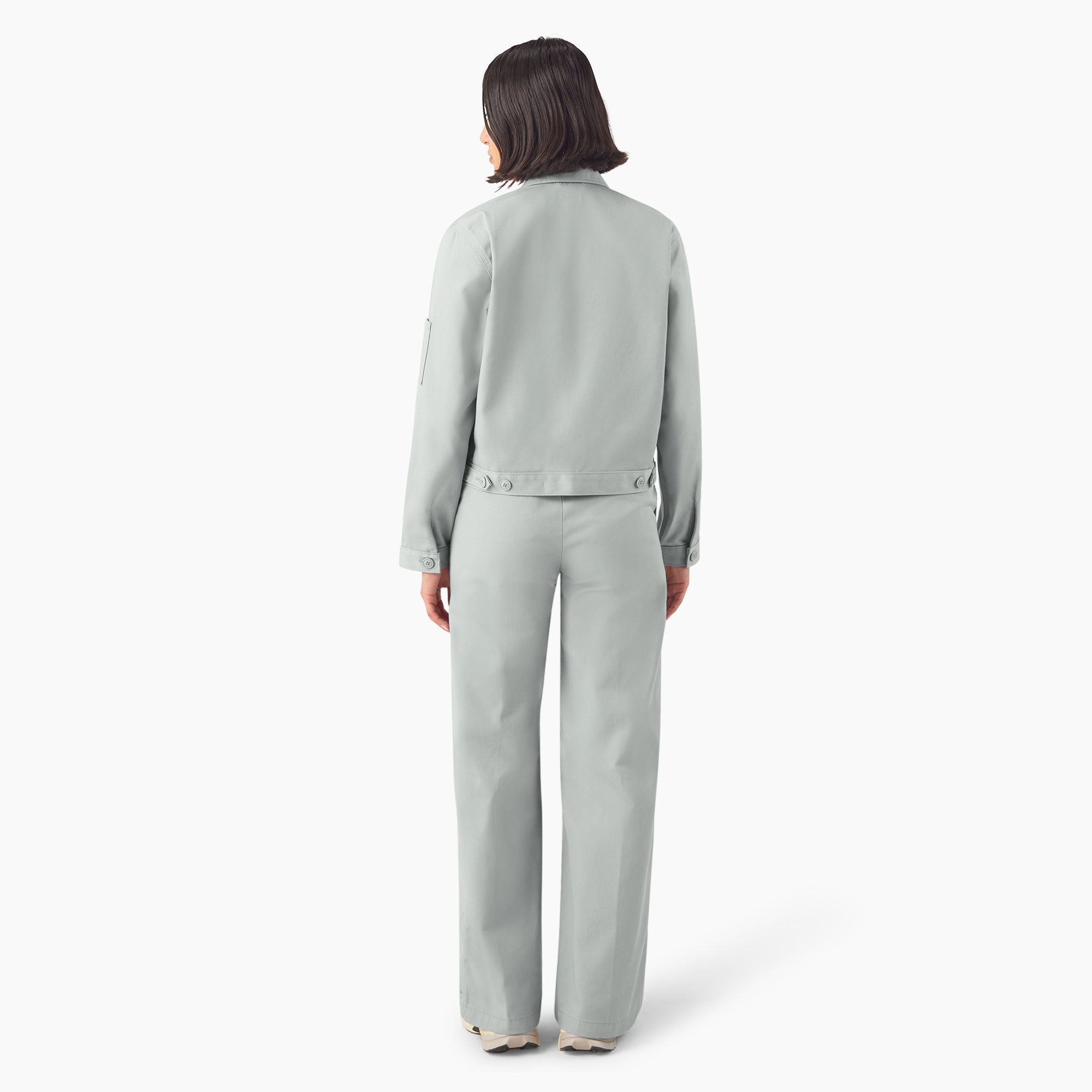 "Women's Unlined Cropped Eisenhower Jacket"