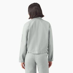 "Women's Unlined Cropped Eisenhower Jacket"