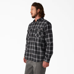 "Long Sleeve Flannel Work Shirt"