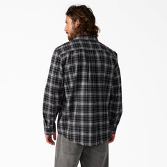 "Long Sleeve Flannel Work Shirt"