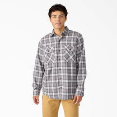 "Long Sleeve Flannel Work Shirt"