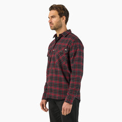 "Long Sleeve Flannel Work Shirt"