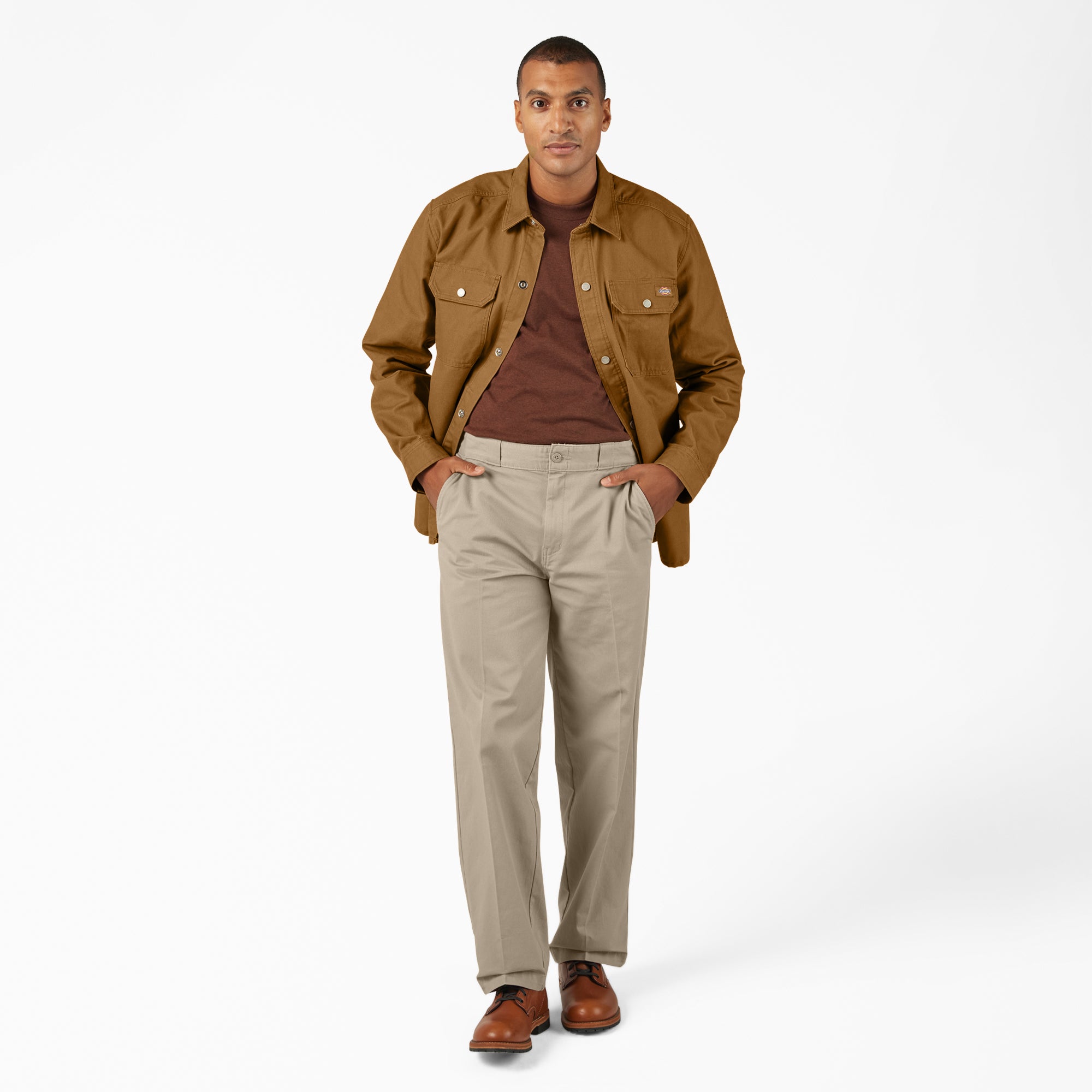 "Duck Canvas Shirt Jacket"