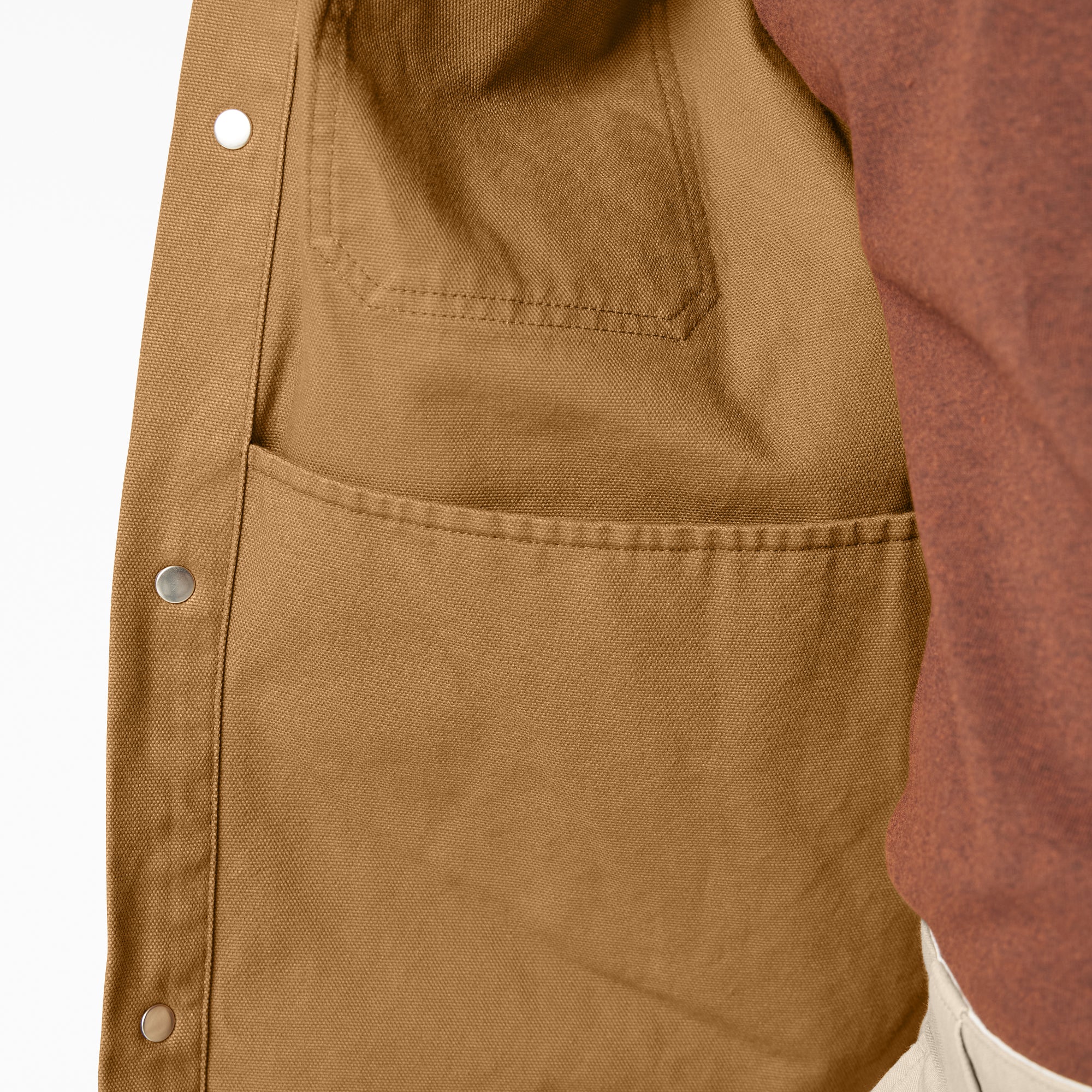 "Duck Canvas Shirt Jacket"