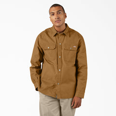 "Duck Canvas Shirt Jacket"