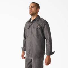 "Duck Canvas Shirt Jacket"