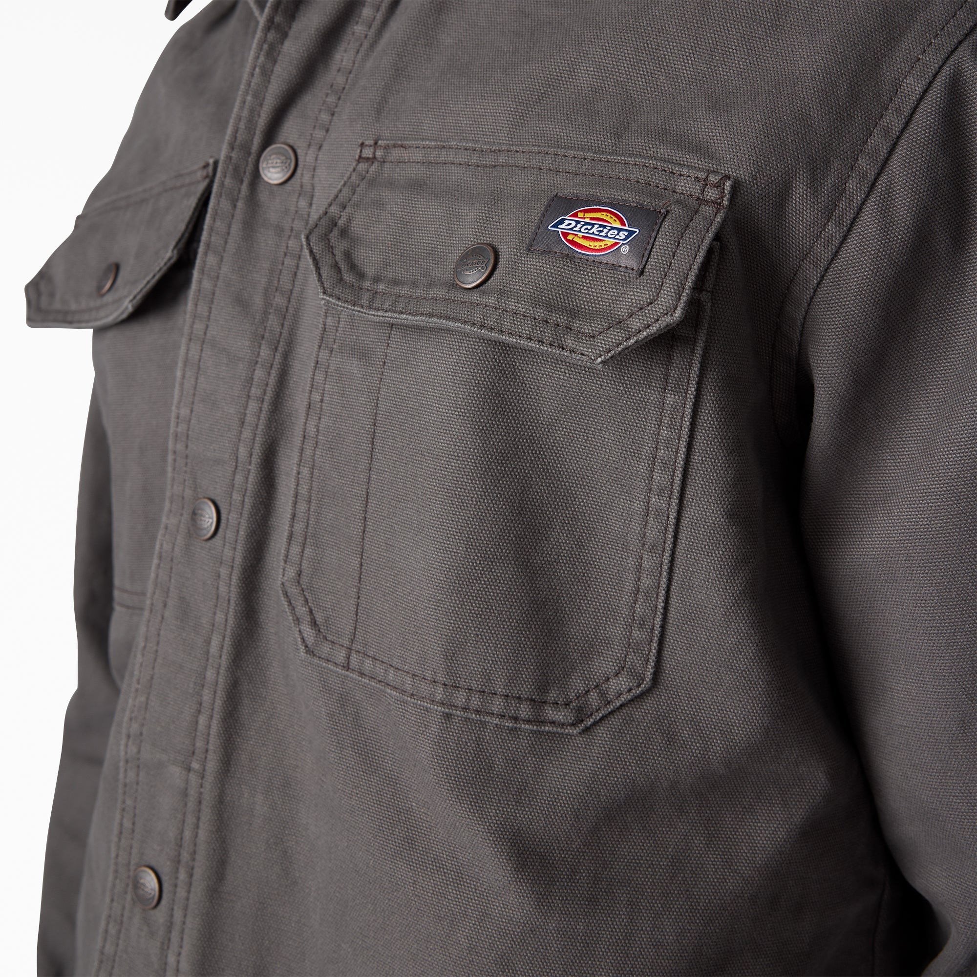 "Duck Canvas Shirt Jacket"