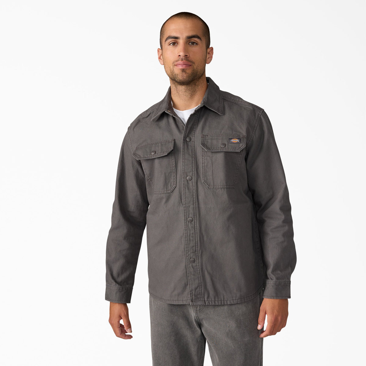 "Duck Canvas Shirt Jacket"