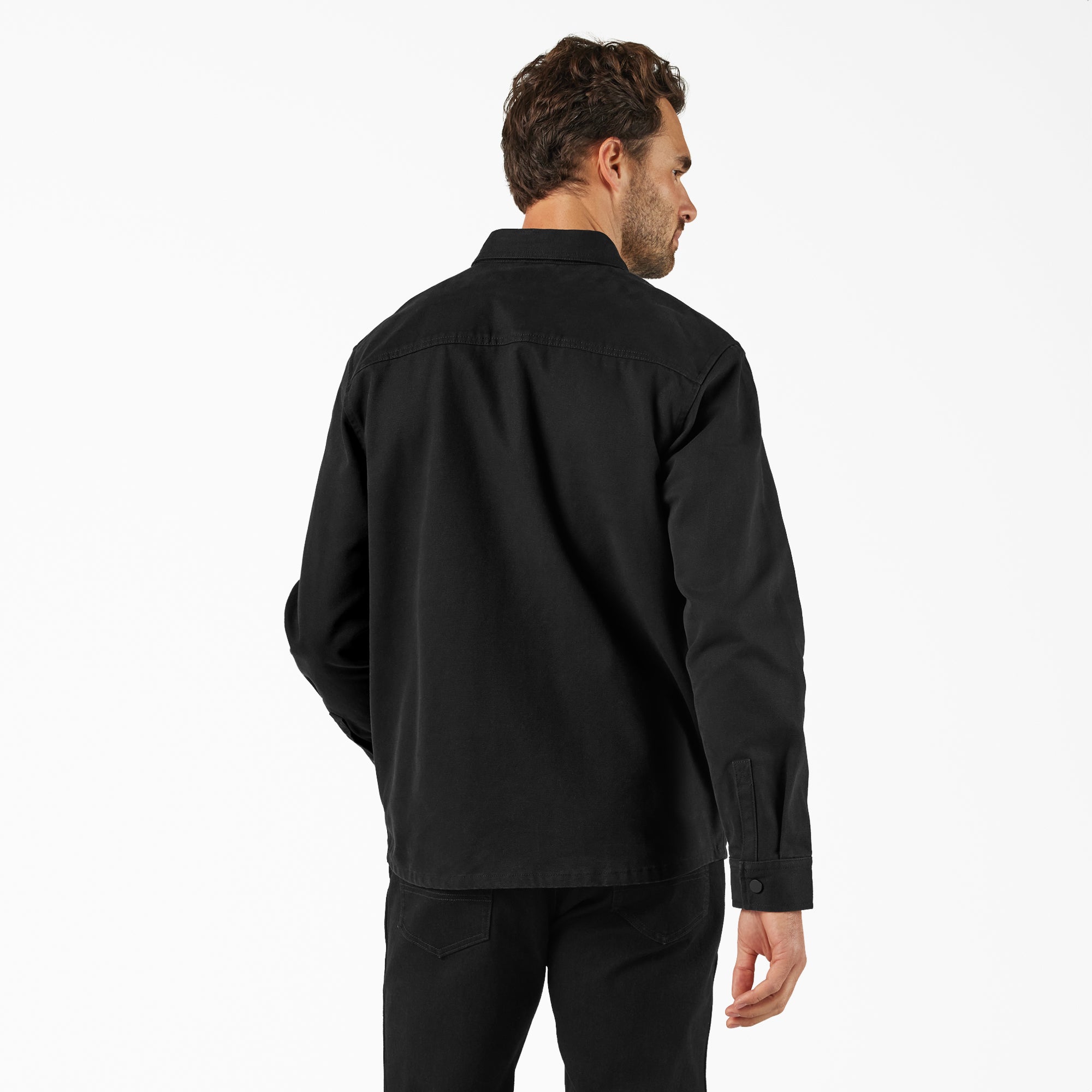 "Duck Canvas Shirt Jacket"