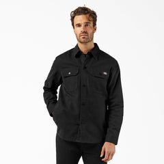 "Duck Canvas Shirt Jacket"