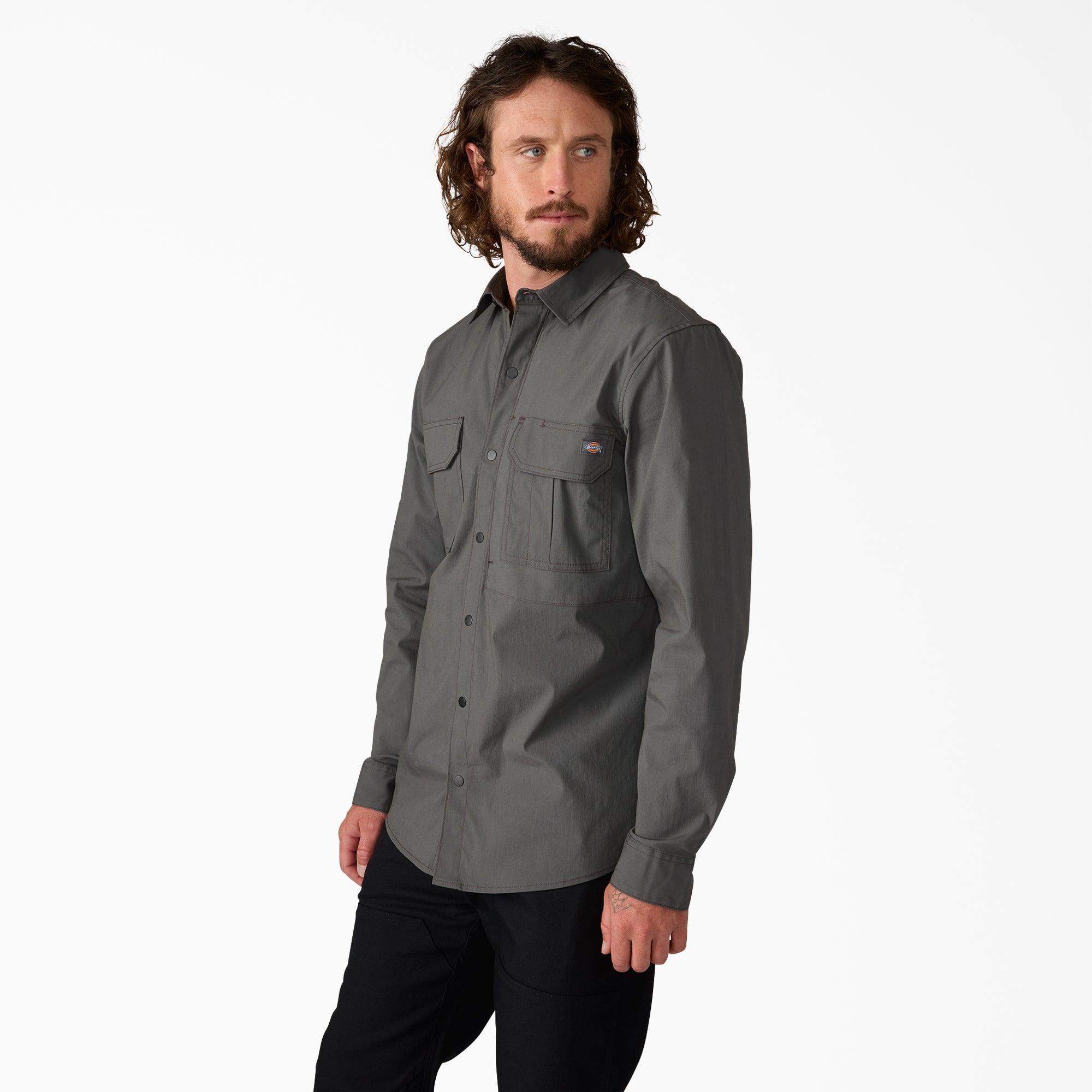 "Tradebuilt Utility Long Sleeve Work Shirt"