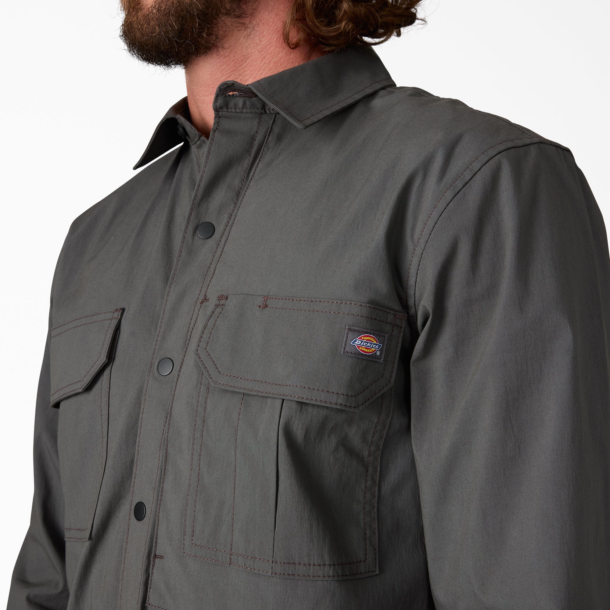 "Tradebuilt Utility Long Sleeve Work Shirt"