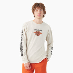 "Dickies x Harley-Davidson Heavyweight Long Sleeve Eagle Tee"