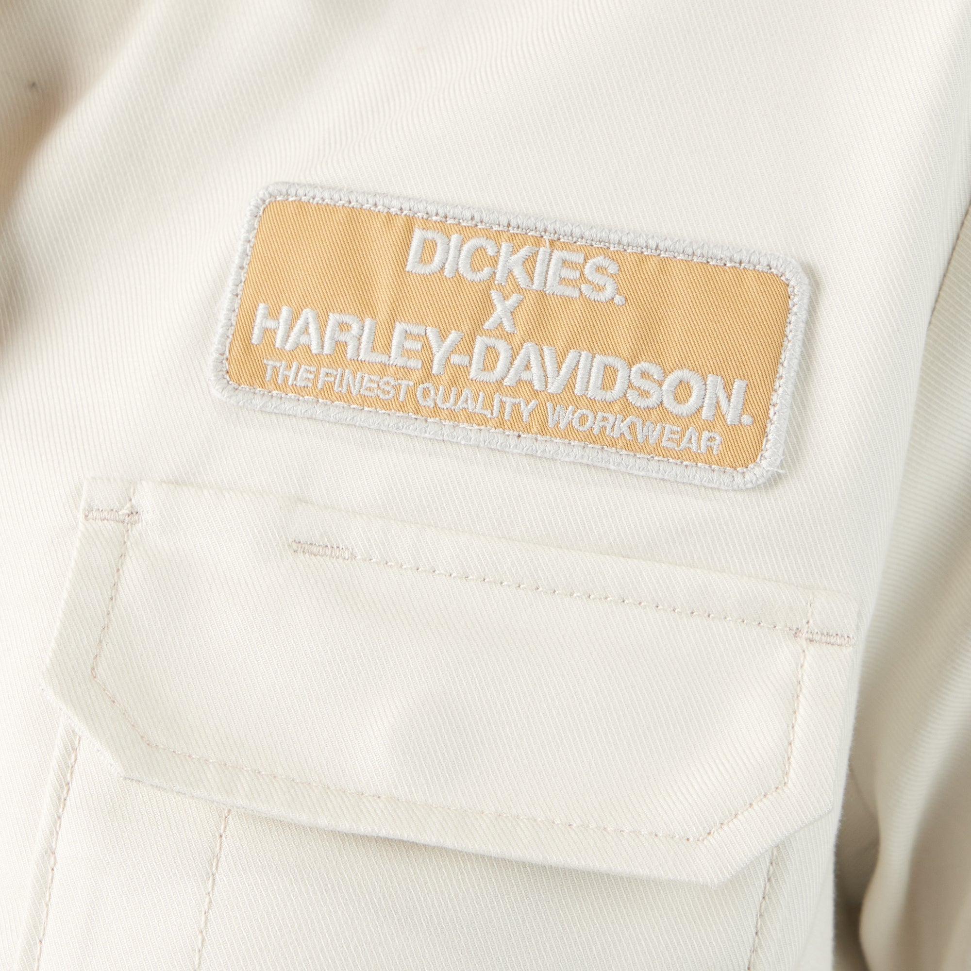 "Dickies x Harley-Davidson Women's Eagle Cropped Work Shirt"