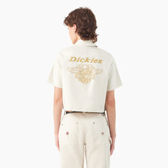 "Dickies x Harley-Davidson Women's Eagle Cropped Work Shirt"