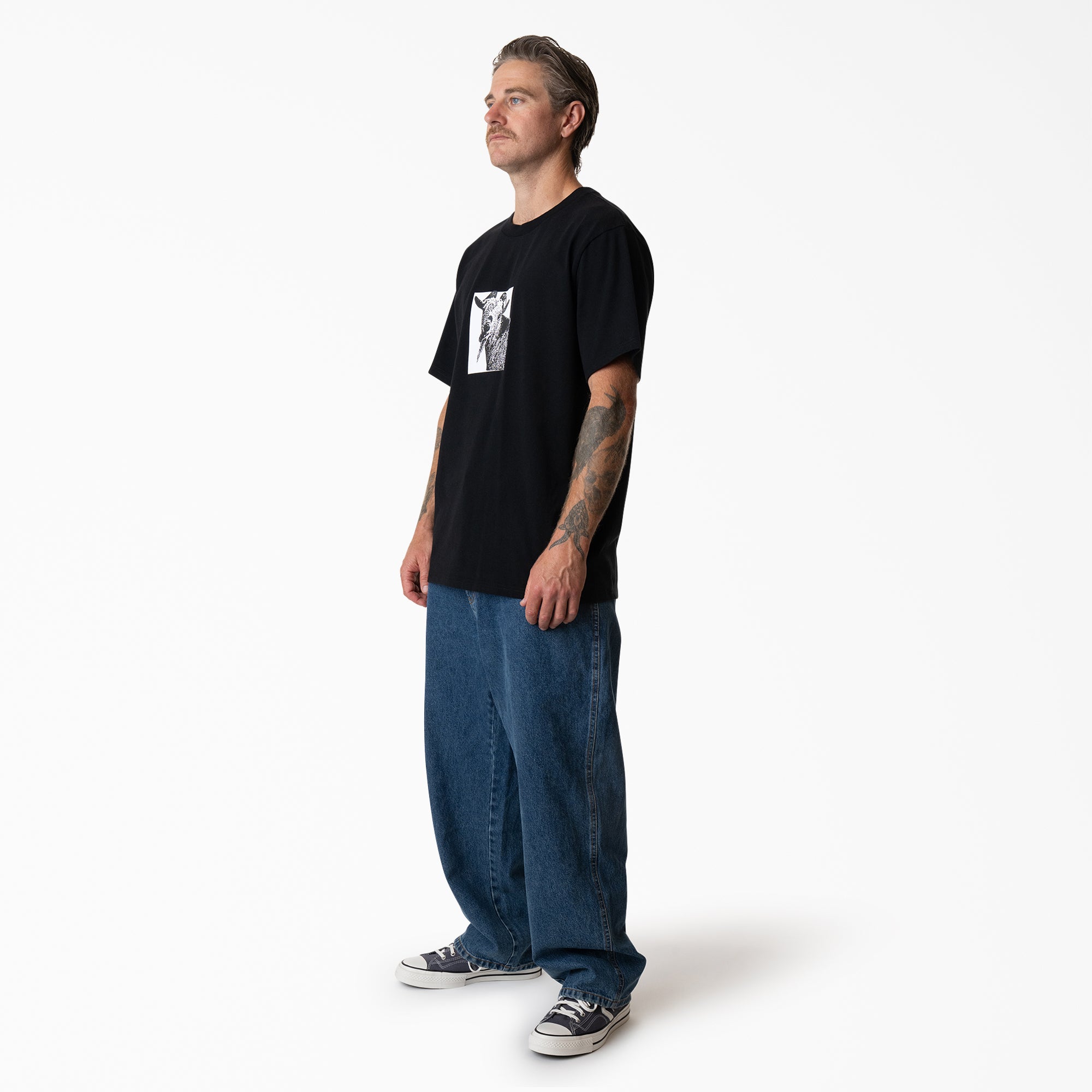 "Mike Anderson Loose Fit Jeans"