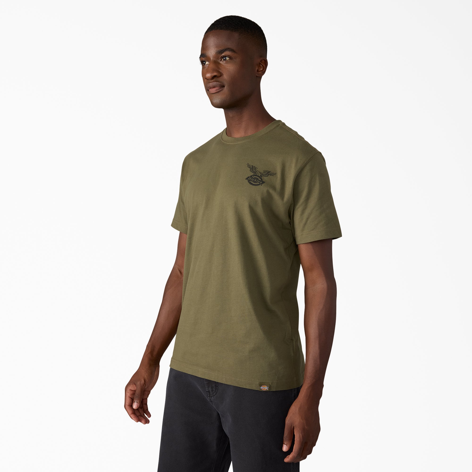 "Eagle Logo Graphic T-Shirt"