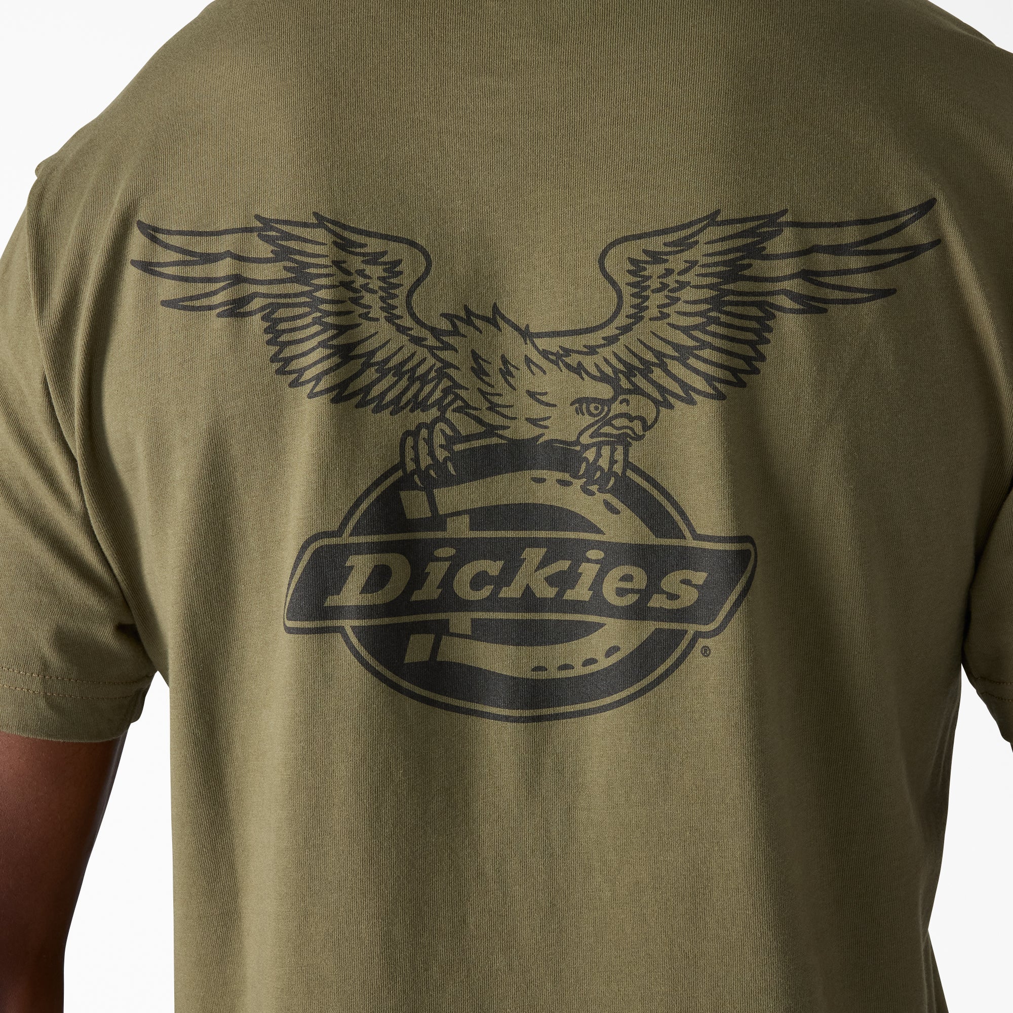 "Eagle Logo Graphic T-Shirt"
