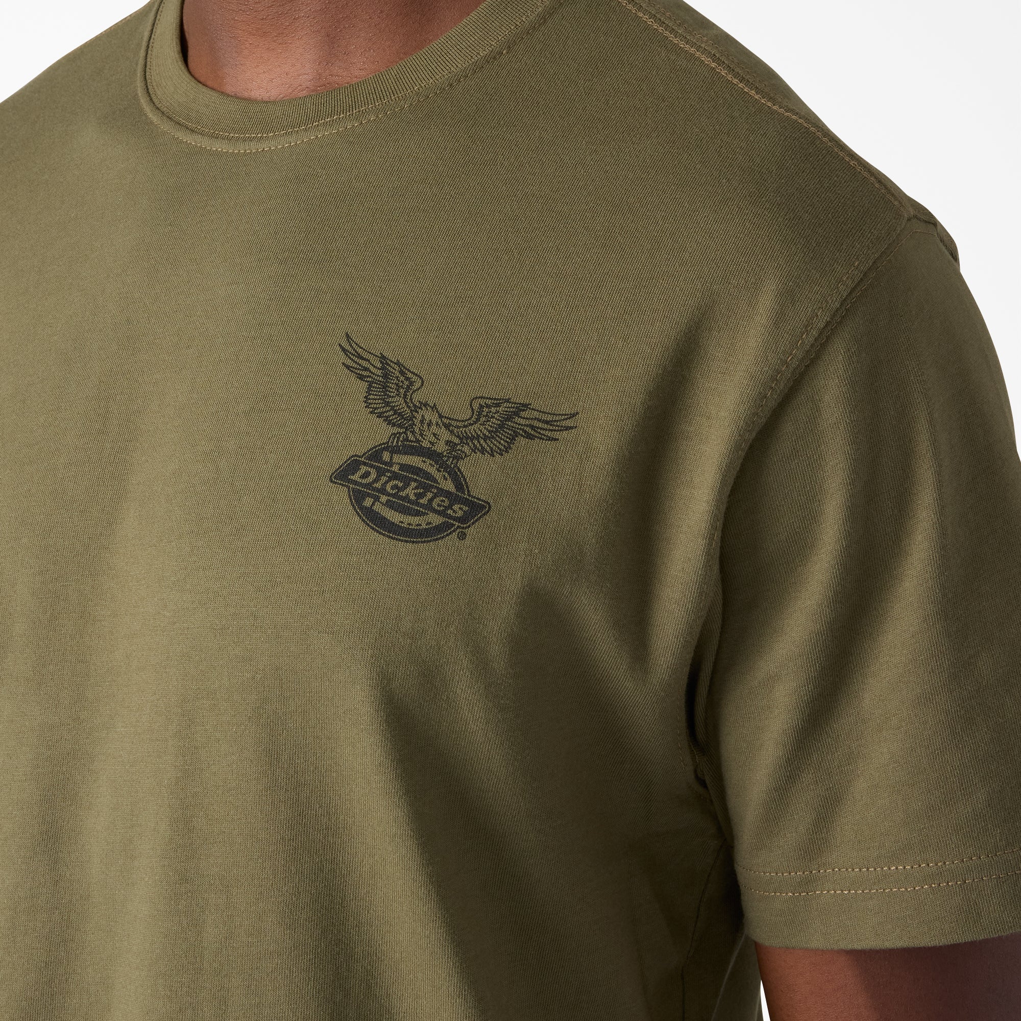 "Eagle Logo Graphic T-Shirt"
