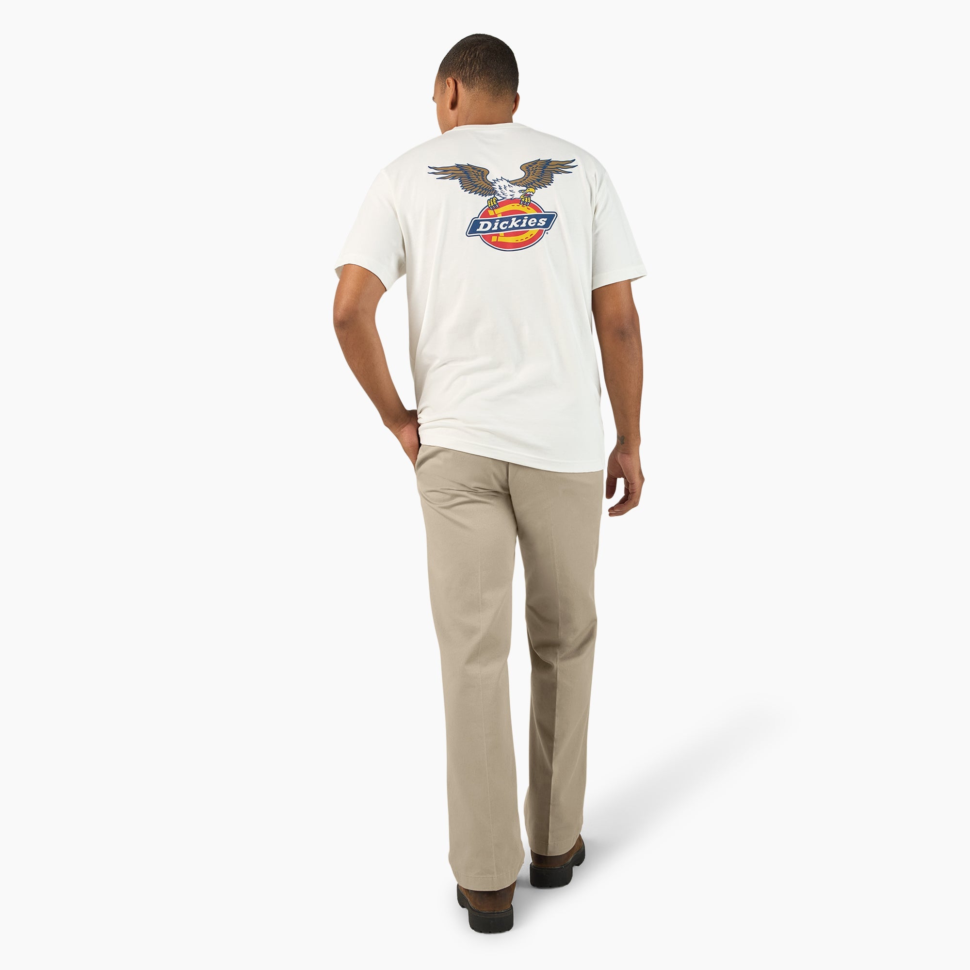"Eagle Logo Graphic T-Shirt"