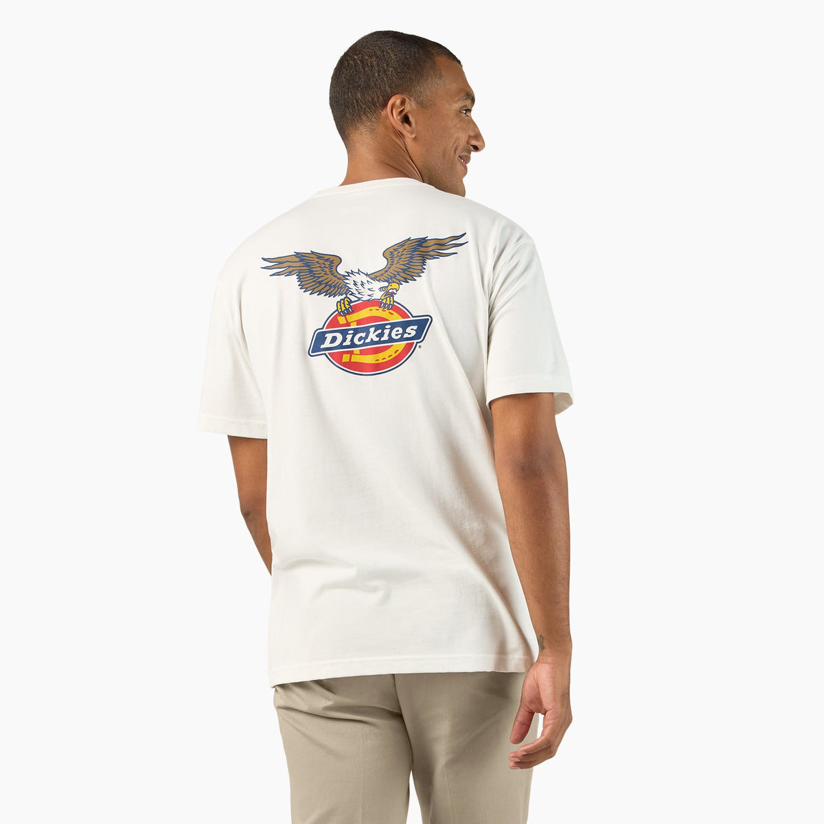 "Eagle Logo Graphic T-Shirt"