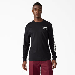"Headstrong Long Sleeve Graphic T-Shirt"