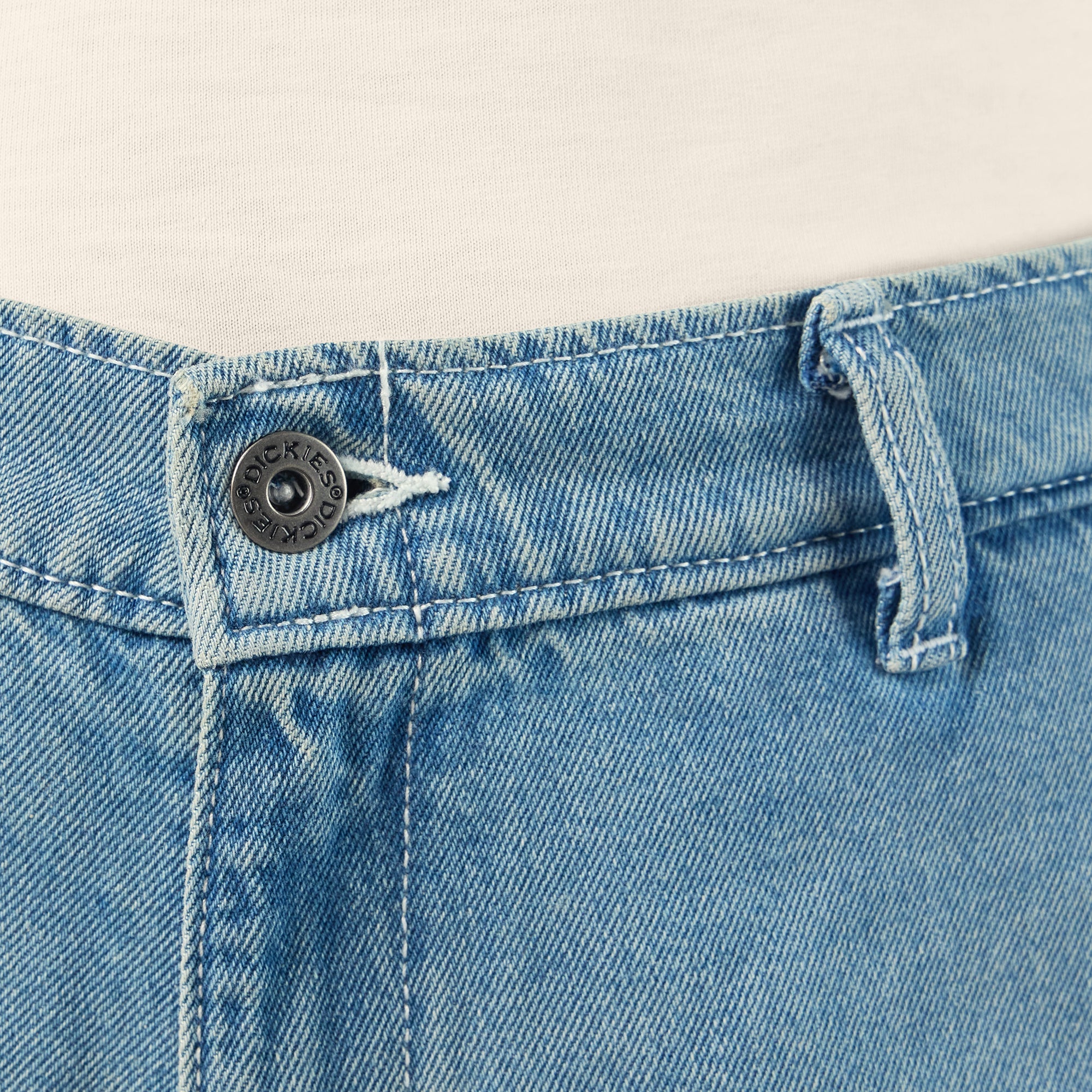 "Women's Loose Fit Double Knee Jeans"