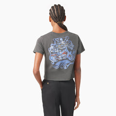 "Dickies x Harley-Davidson Women's Vintage Softail Cropped T-Shirt"
