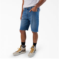 "FLEX 5-Pocket Denim Shorts, 11"""